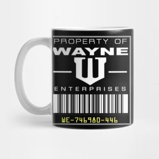 Reclusive Billionaire Company Asset Tag Mug